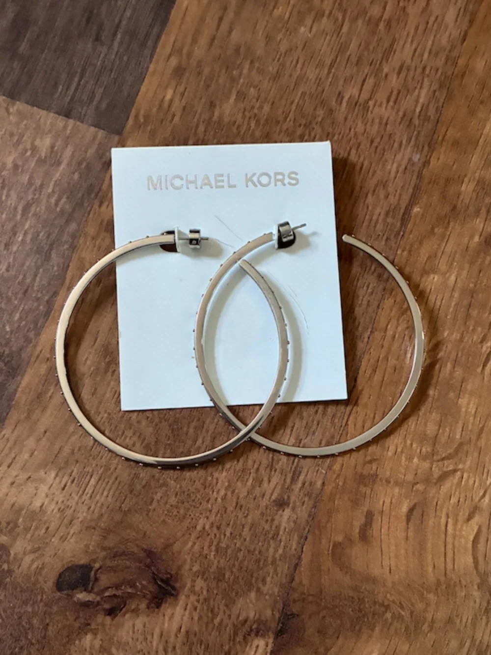 🆕 MK Studded Hoops